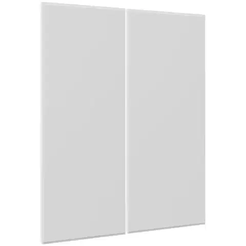 Kuchynské skrinky Čelo skrinky Luxeo F16-G80(100) tenký rám white