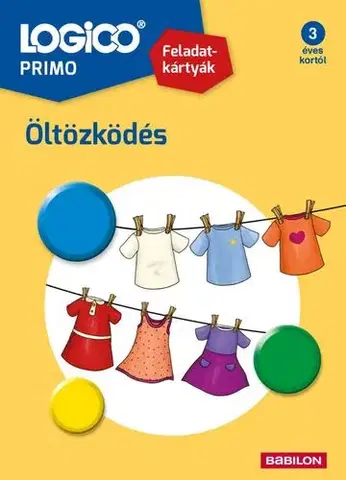 Príprava do školy, pracovné zošity LOGICO Primo 1263 - Öltözködés