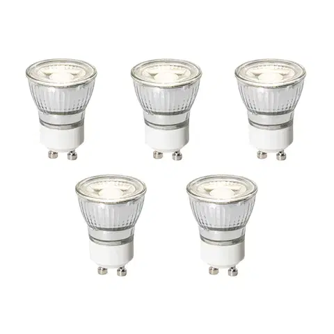 LED osvetlenie Sada 5 stmievateľných LED žiaroviek GU10 35 mm 4 W 230 lm 4000 K