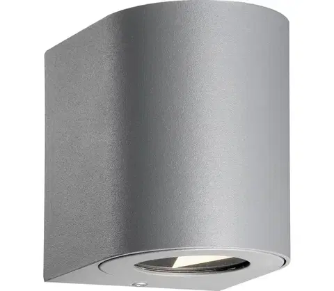 Svietidlá Nordlux - LED vonkajšie nástenné svietidlo CANTO 2xLED/5,5W/230V IP44 sivá 49701010