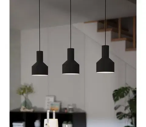 Svietidlá Eglo 99552 - Luster na lanku CASIBARE 3xE27/40W/230V 99552