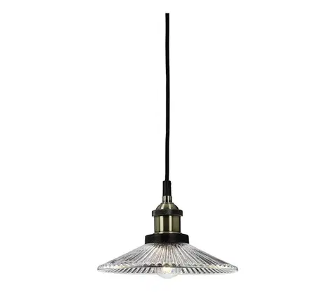 Svietidlá Cottex F1102A - Závesné svietidlo COBBLE na lanku 1xE27/40W/230V F1102A