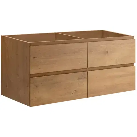 Kúpeľňový nábytok CERANO - Kúpeľňová skrinka pod umývadlo Carole - dub medový - 138x48x45 CER-8050BD80391