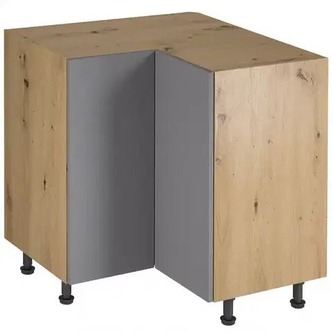 Kuchynské skrinky stojace Kuchynská skrinka Langen D90N beige