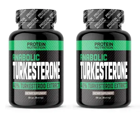 Anabolizéry a NO doplnky 1+1 Zadarmo: Anabolic Turkesterone - Protein Nutrition 100 kaps. + 100 kaps.