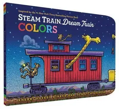 Pre deti a mládež Steam Train, Dream Train Colors - Rinker Duskey Sherri,Tom Lichtenstein