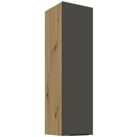Kuchynské skrinky visiace Kuchynská skrinka Aria-Gr/Ar Anti Fingerprint 30g-108 1f