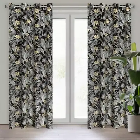 Závesy do spálne Záves LOREN 140X250 na priechodkách 388667