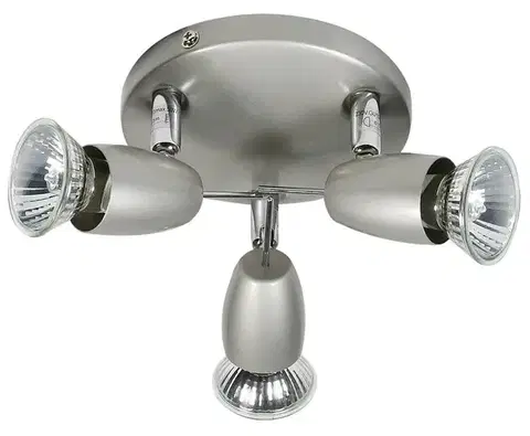 Stropná svetla Stropné svietidlo 3xGU10 16cm TRIMA