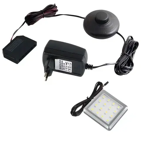 Doplnkové osvetlenie Osvetlenie Led Square 1 bodové biela teplá