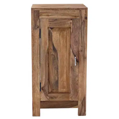 Kúpeľňový nábytok Skrinka do kúpeľne Suri 40x80x35 indický masív palisander