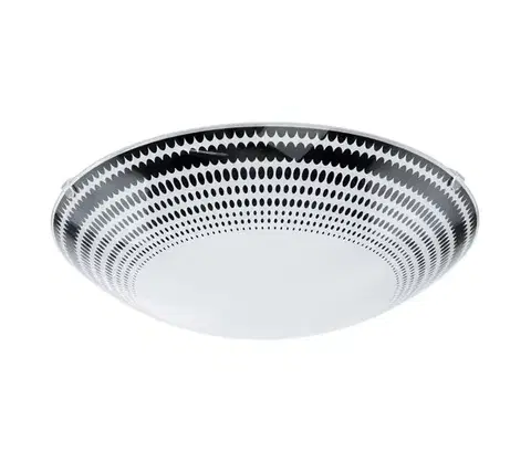 Svietidlá Eglo 95291 - LED stropné svietidlo MAGITTA LED/16W/230V priemer 31,5 cm čierna/biela 95291