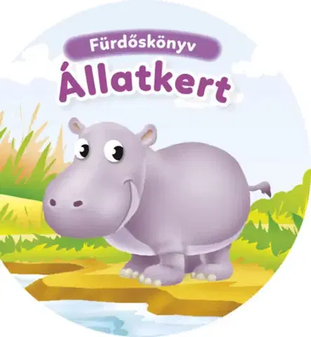 Knižky do vane Állatkert - Fürdőskönyv