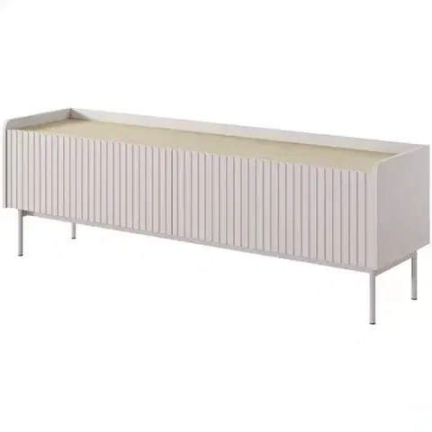 Stoly TV stolík Level RTV D 153 2d Beige/dub Scandi