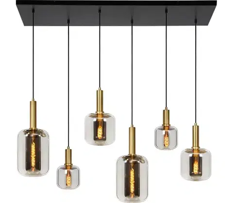 Svietidlá Lucide 45494/06/65 - Luster na lanku JOANET 6xE27/40W/230V 45494/06/65