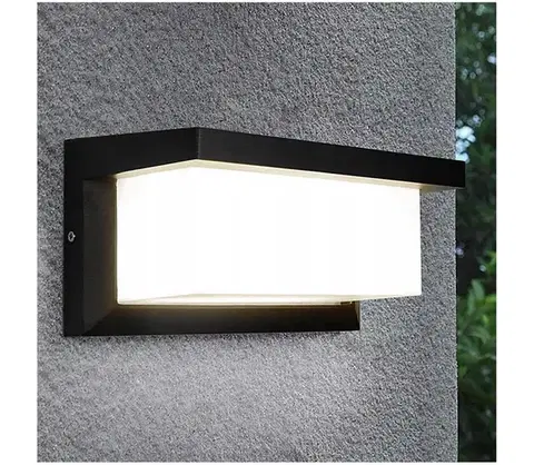 LED osvetlenie  LED vonkajšie nástenné svietidlo NEELY LED/12W/230V IP54 čierne SKU046107