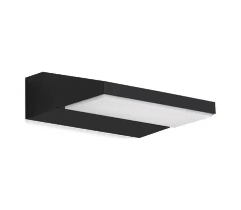 Svietidlá Telefunken - LED Vonkajšie nástenné svietidlo LED/10W/230V IP44 čierna 312605TF