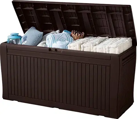 Záhradné úložné boxy Záhradný úložný box COMFY (PATIO) 270L Keter