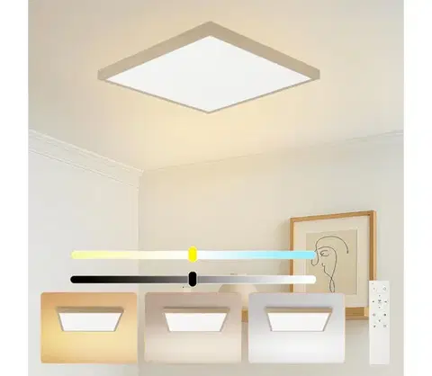 Svietidlá BRILAGI - LED stmievateľné kúpeľňové svietidlo FRAME SMART LED/50W/230V 60x60 IP44 + DO BRI341