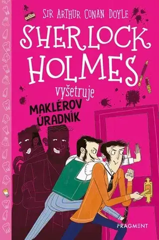 Dobrodružstvo, napätie, western Sherlock Holmes vyšetruje 13: Maklérov úradník - Stephanie Baudet,Arthur Conan Doyle,Silvia Slaničková