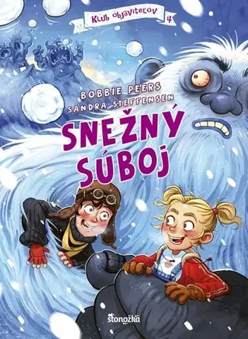 Dobrodružstvo, napätie, western Klub objaviteľov 4: Snežný súboj - Bobbie Peers,Sandra Steffensen,Miroslav Zumrík