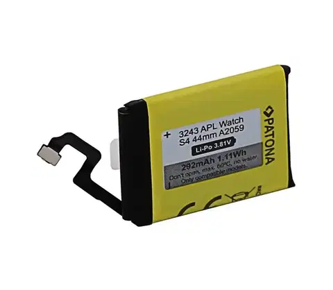Predlžovacie káble PATONA - Batéria Apple Watch 4 292mAh A2059 44 mm PT3243