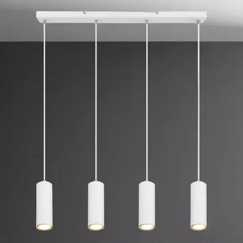 Moderné lampy do obývačky Luster 57911-4HW biely LW4