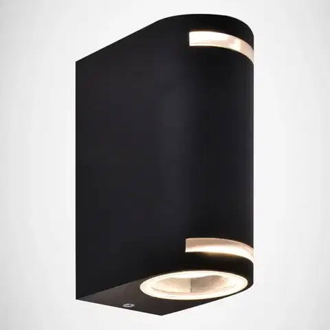Vonkajšie moderné svietidlá Nástenná lampa 03012 Forest 2xGU10 C GR