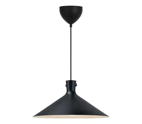 Svietidlá Nordlux - Luster na lanku DORINA 1xE27/60W/230V čierny pr. 45 cm 2512143003