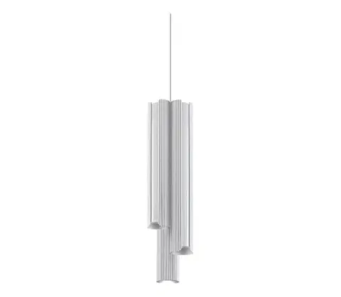 Svietidlá Ideal Lux - LED stmievateľný luster na lanku DORICA 3xLED/9W/230V CRI 90 pr. 9,5 cm biela 366470