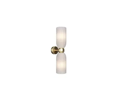 Svietidlá Maytoni MOD302WL-02W - Nástenné svietidlo ANTIC 2xE14/40W/230V zlatá/biela MOD302WL-02W