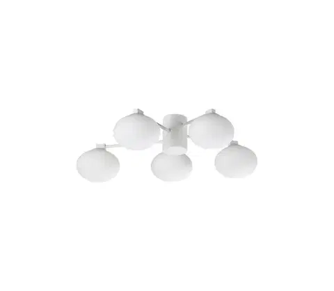 Svietidlá Ideal Lux - LED Prisadený luster HERMES 5xG9/3W/230V pr. 60 cm biela 322698
