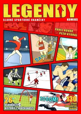 Komiksy Legendy: slavné sportovní okamžiky - Pavel Kovář