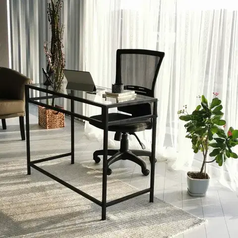 Písacie stoly Písací stôl Network Çalışma Masası / 100x45cm M100