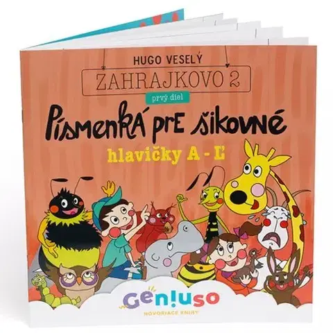 Hovoriace knihy GENIUSO MarDur s.r.o. Geniuso: Písmenká pre šikovné hlavičky, 1. diel