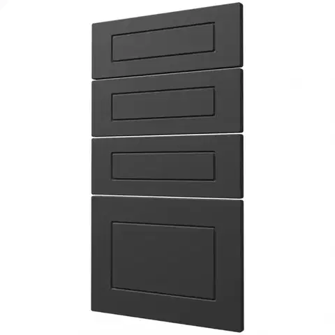 MDF fronty PVC Dvierka Quantum D4M/D4E/D4H/D4A 40 graphite