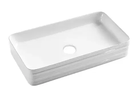 Umývadlá INVENA - Umývadlo na dosku AKTE , 66 cm CE-54-P01-C