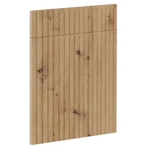 Kuchynské skrinky Čelo skrinky Luxeo F14-D60S1-AX ryfla dub