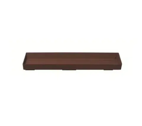 Kvetináče a truhlíky Kinekus Miska pod truhlík 100 cm, hnedá