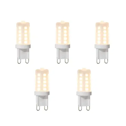 LED osvetlenie Sada 5 stmievateľných LED žiaroviek G9 3W 280 lm 2700K
