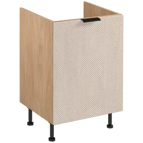 Kuchynské skrinky Korpus Luxeo K04-D60ZS-AX dub puccini