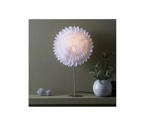 Vianočné dekorácie Markslöjd 705844 - Vianočná dekorácia SOLINA 1xE14/25W/230V 63 cm biela 705844.00