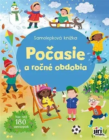 Nalepovačky, vystrihovačky, skladačky Samolepková knižka - Počasie a ročné obdobie