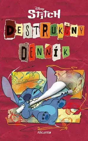 Pre deti a mládež - ostatné Stitch - Deštrukčný denník - neuvedený,Mária Koscelníková