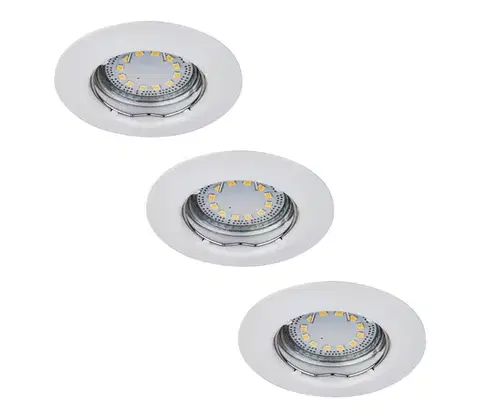Svietidlá Rabalux 1046 - SADA 3x LED podhľadových svietidiel LITE 3xGU10-LED/3W/230V 1046