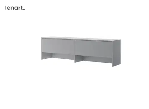 Sektorový nábytok Dig-net nábytok Nadstavec pre sklápaciu posteľ Lenart BED CONCEPT BC-09 | sivá