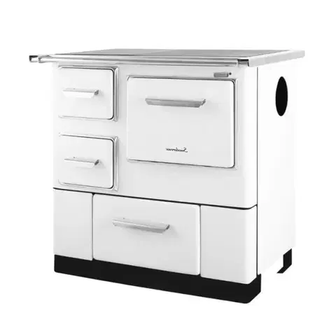 Sporáky Kinekus SPORÁK ELEGANT, 3/SD3, biely, bočný vývod, pravý