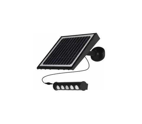 Svietidlá  LED solárna nástenná lampa so senzorom pohybu LED/8W/3,7V 4000mAh 4000K IP65 EKO8328