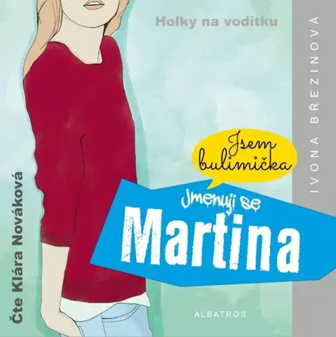 Young adults Albatros Jmenuji se Martina - audiokniha