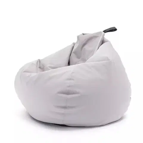 Sedacie vaky a kocky Sedací vak OSCAR Outdoor TiaHome - svetlo sivá